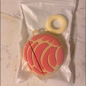 Pink concha AirPod case